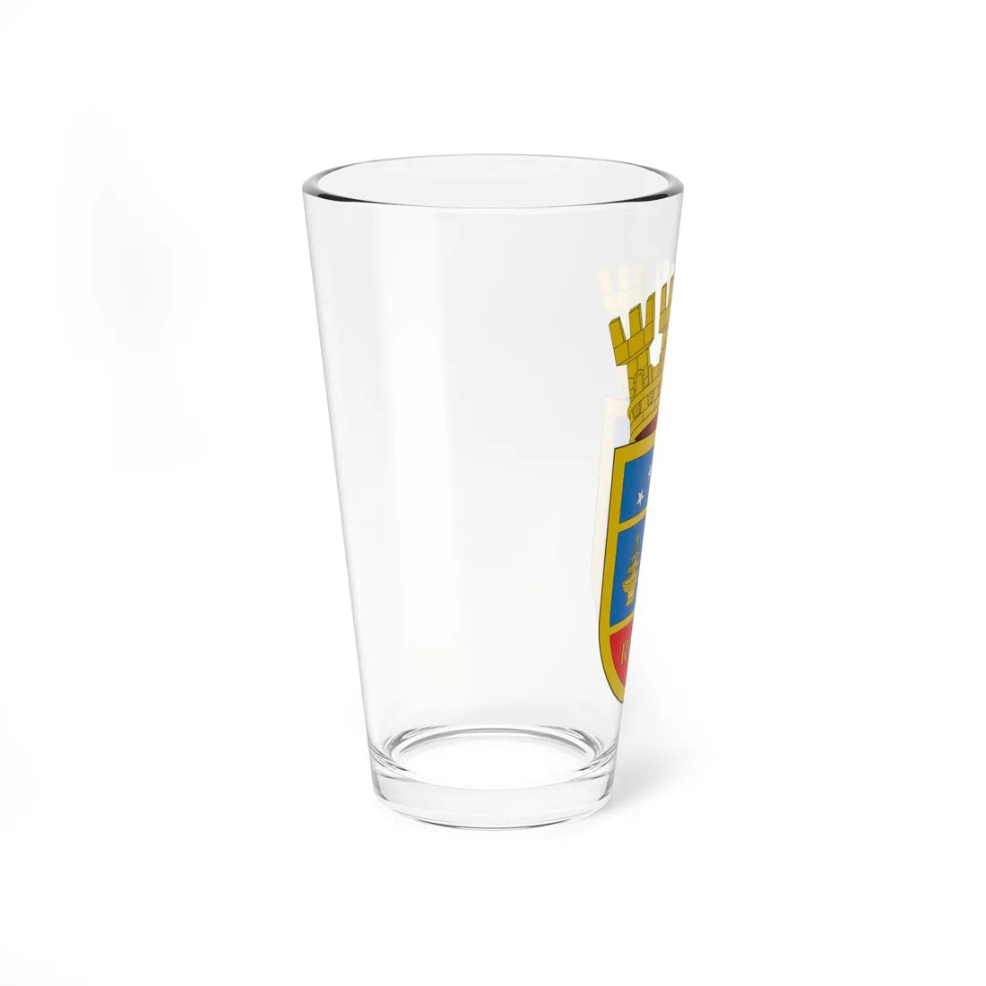 Escudo de Rengo (Chile) (Coat of Arms) Pint Glass 16oz - Go Mug Yourself