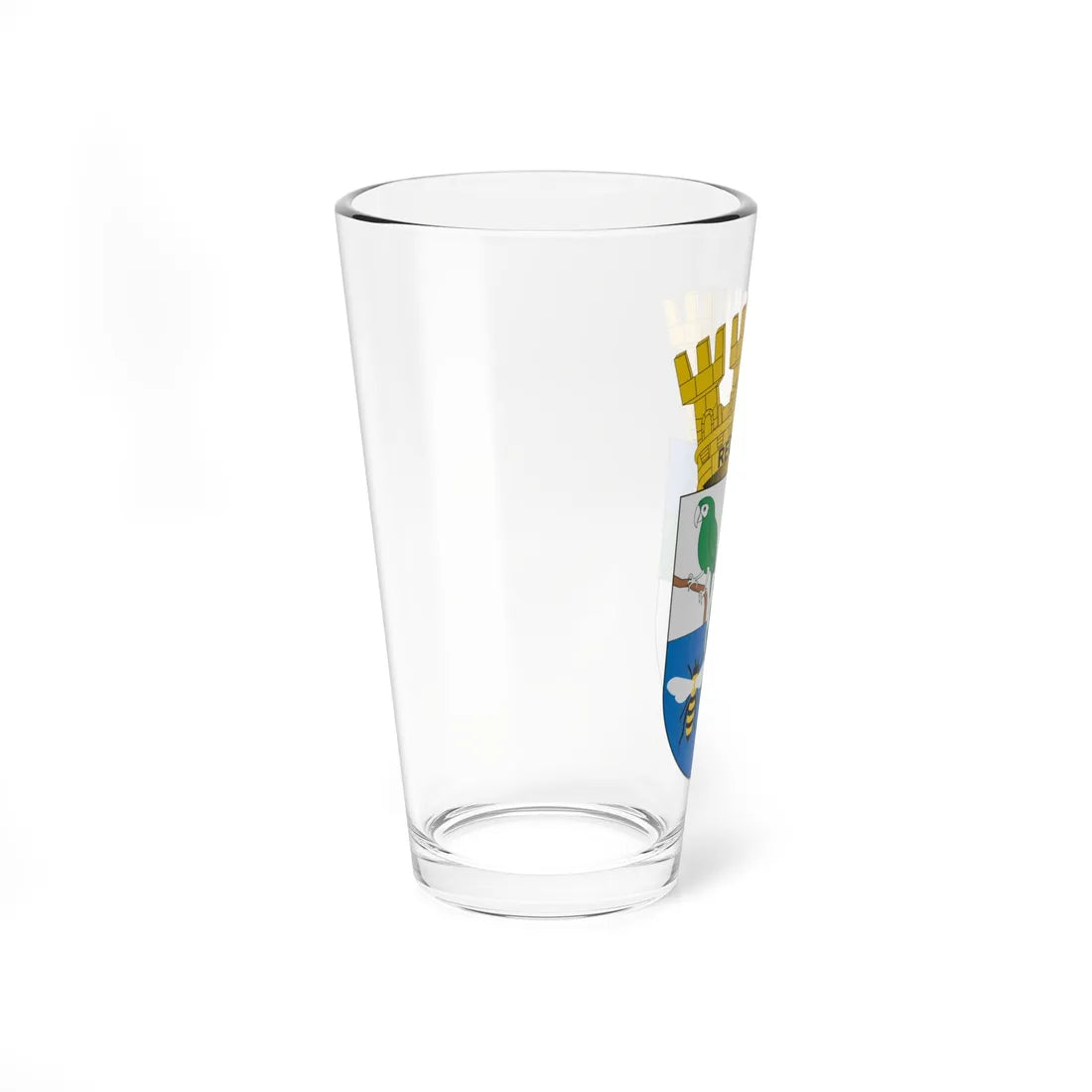 Escudo de Requínoa (Chile) (Coat of Arms) Pint Glass 16oz - Go Mug Yourself