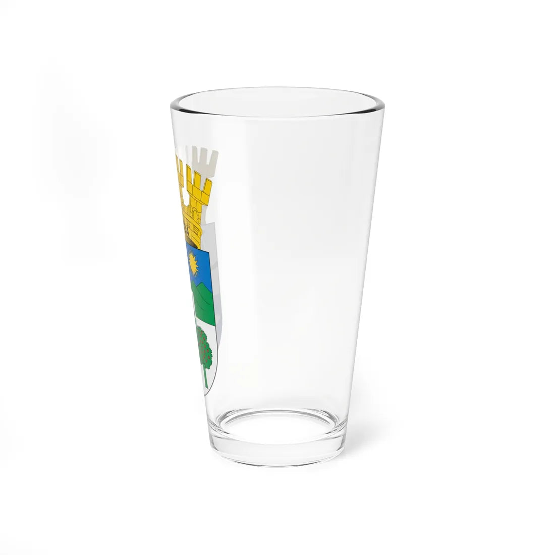 Escudo de Requínoa (Chile) (Coat of Arms) Pint Glass 16oz - Go Mug Yourself
