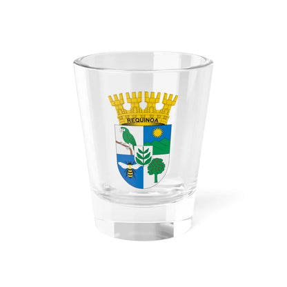 Escudo de Requínoa (Chile) (Coat of Arms) Shot Glass 1.5oz 1.5oz - Go Mug Yourself