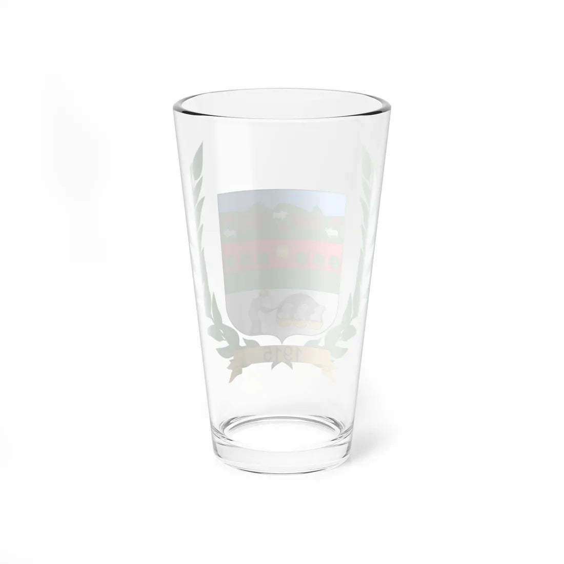 Escudo de Restrepo Meta (Colombia) (Coat of Arms) Pint Glass 16oz - Go Mug Yourself