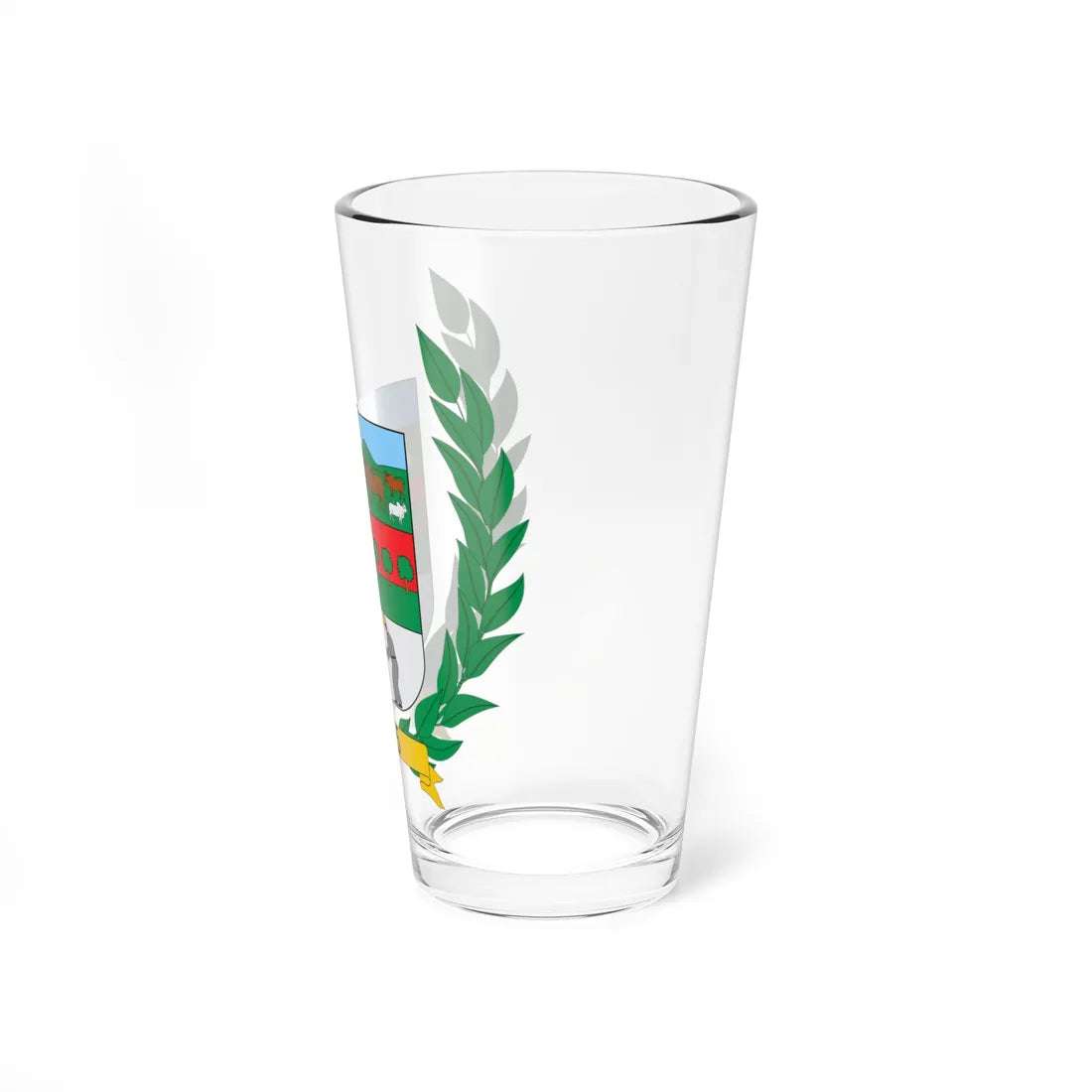 Escudo de Restrepo Meta (Colombia) (Coat of Arms) Pint Glass 16oz - Go Mug Yourself