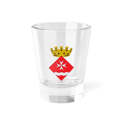 Escudo de Riba-roja dEbre (Spain) (Coat of Arms) Shot Glass 1.5oz 1.5oz - Go Mug Yourself