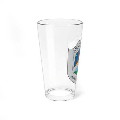 Escudo de Ricaurte Cundinamarca (Colombia) (Coat of Arms) Pint Glass 16oz - Go Mug Yourself