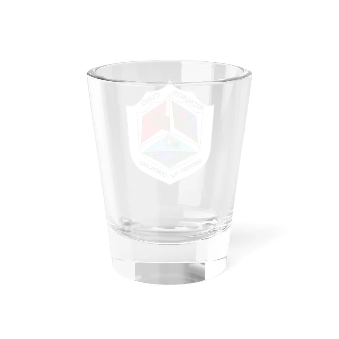 Escudo de Ricaurte Cundinamarca (Colombia) (Coat of Arms) Shot Glass 1.5oz - Go Mug Yourself