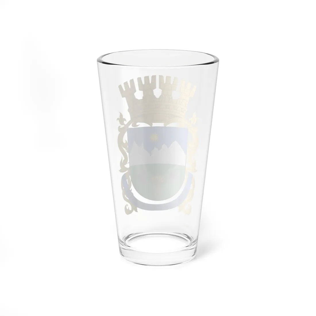 Escudo de Rinconada (Chile) (Coat of Arms) Pint Glass 16oz - Go Mug Yourself