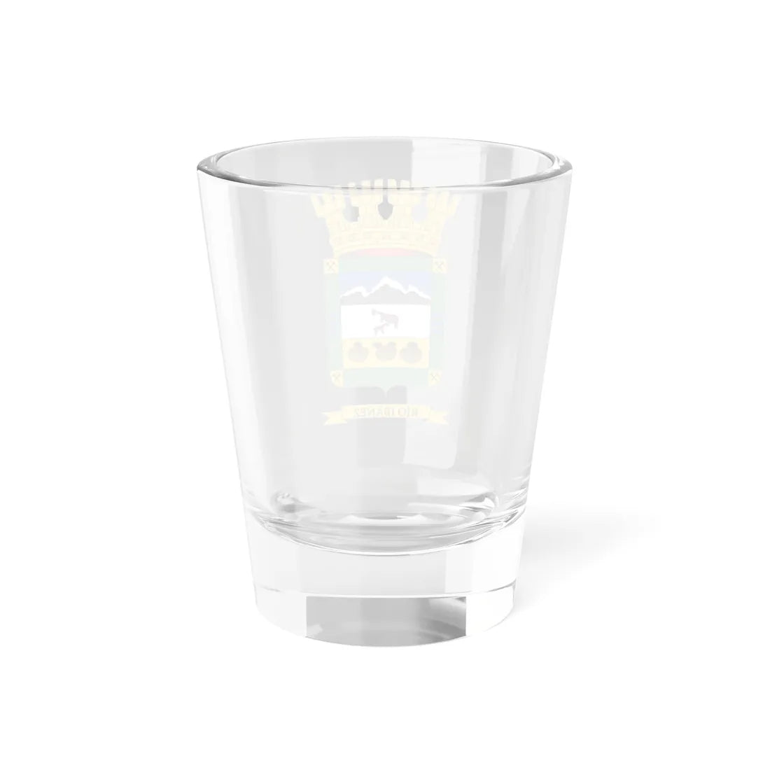 Escudo de Rio Ibáñez (Chile) (Coat of Arms) Shot Glass 1.5oz - Go Mug Yourself