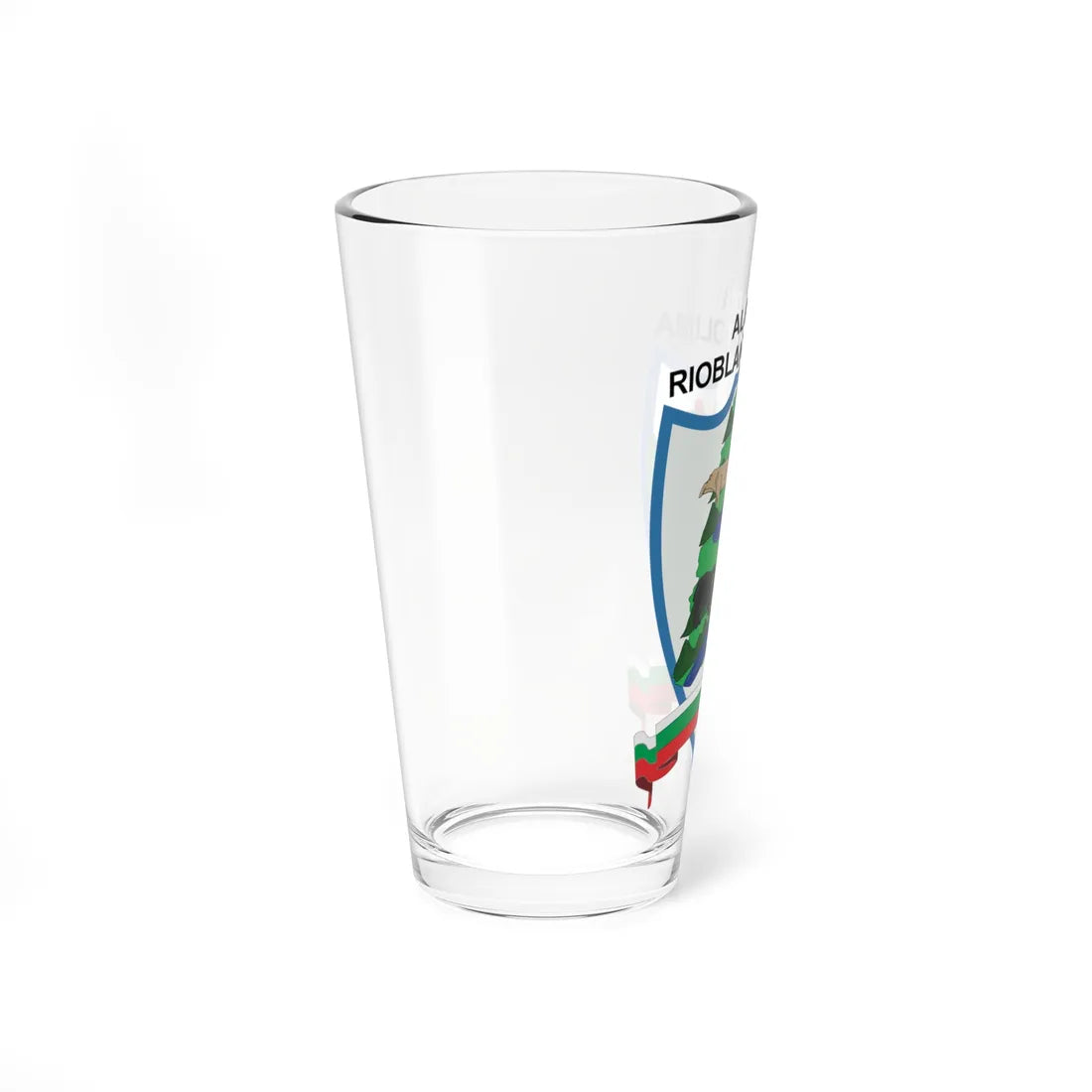 Escudo de Rioblanco - Tolima (Colombia) (Coat of Arms) Pint Glass 16oz - Go Mug Yourself