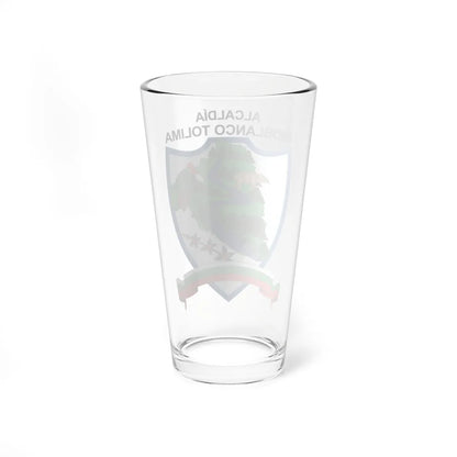 Escudo de Rioblanco - Tolima (Colombia) (Coat of Arms) Pint Glass 16oz - Go Mug Yourself