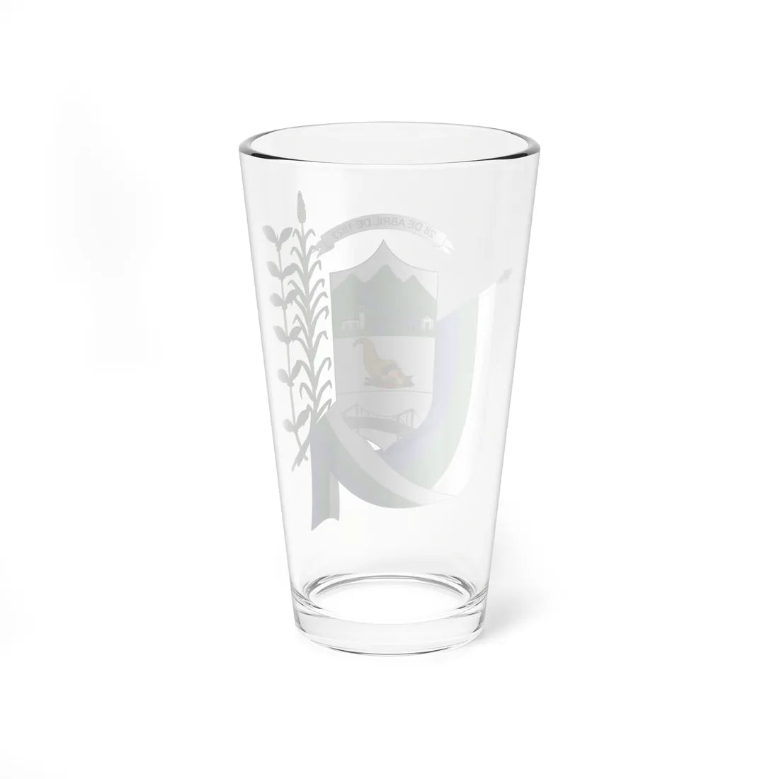 Escudo de Riofrío - Valle del Cauca (Colombia) (Coat of Arms) Pint Glass 16oz - Go Mug Yourself