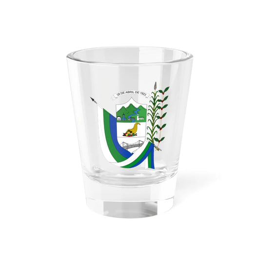 Escudo de Riofrío - Valle del Cauca (Colombia) (Coat of Arms) Shot Glass 1.5oz 1.5oz - Go Mug Yourself