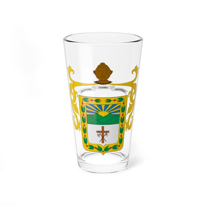 Escudo de Risaralda Caldas (Colombia) (Coat of Arms) Pint Glass 16oz 16oz - Go Mug Yourself