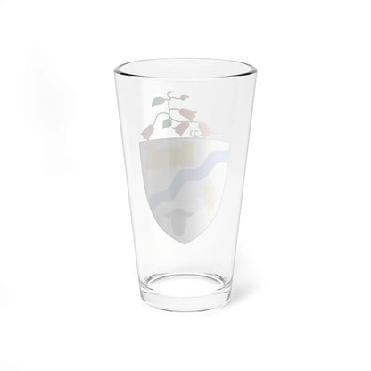 Escudo de Río Bueno (Chile) (Coat of Arms) Pint Glass 16oz - Go Mug Yourself