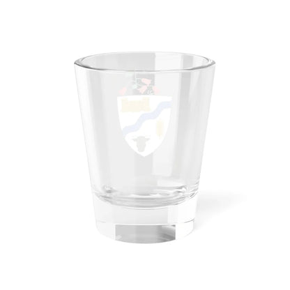 Escudo de Río Bueno (Chile) (Coat of Arms) Shot Glass 1.5oz - Go Mug Yourself
