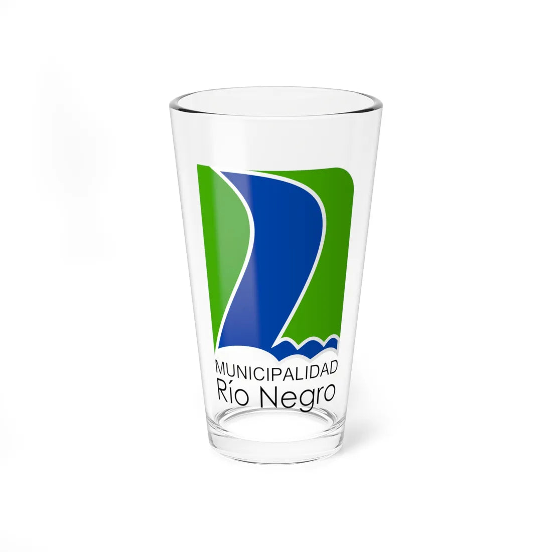 Escudo de Río Negro (Chile) (Coat of Arms) Pint Glass 16oz 16oz - Go Mug Yourself