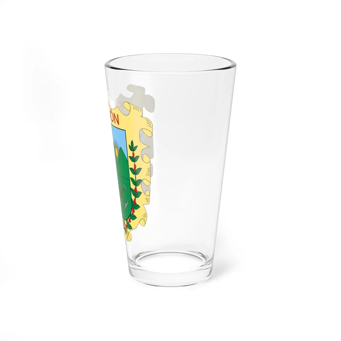 Escudo de Rondón Boyacá (Colombia) (Coat of Arms) Pint Glass 16oz - Go Mug Yourself