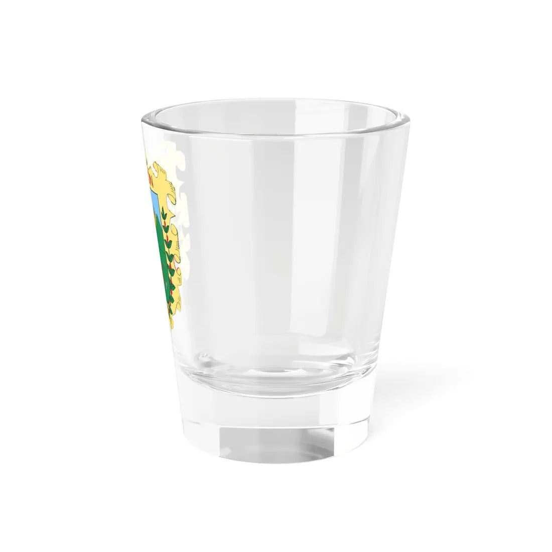Escudo de Rondón Boyacá (Colombia) (Coat of Arms) Shot Glass 1.5oz - Go Mug Yourself