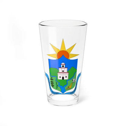 Escudo de Rosas - Cauca (Colombia) (Coat of Arms) Pint Glass 16oz 16oz - Go Mug Yourself