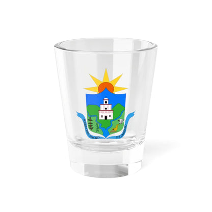 Escudo de Rosas - Cauca (Colombia) (Coat of Arms) Shot Glass 1.5oz 1.5oz - Go Mug Yourself