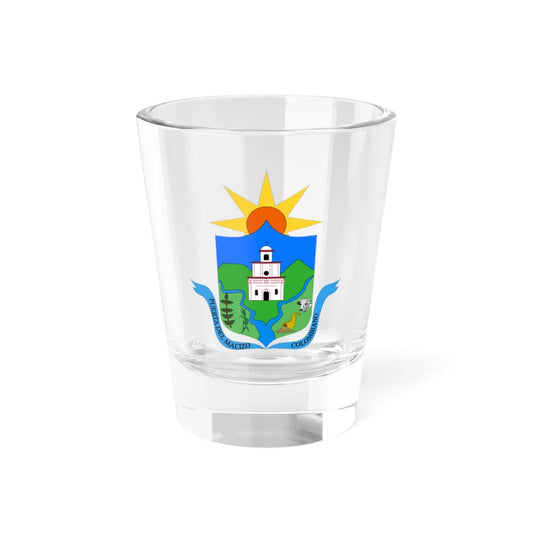 Escudo de Rosas - Cauca (Colombia) (Coat of Arms) Shot Glass 1.5oz 1.5oz - Go Mug Yourself