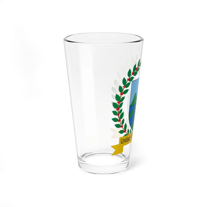 Escudo de Rovira Tolima (Colombia) (Coat of Arms) Pint Glass 16oz - Go Mug Yourself