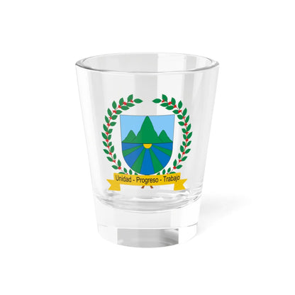 Escudo de Rovira Tolima (Colombia) (Coat of Arms) Shot Glass 1.5oz 1.5oz - Go Mug Yourself