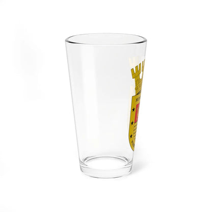 Escudo de Saavedra Chile (Chile) (Coat of Arms) Pint Glass 16oz - Go Mug Yourself