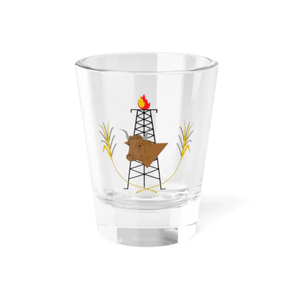 Escudo de Sabana de Torres Santander (Colombia) (Coat of Arms) Shot Glass 1.5oz 1.5oz - Go Mug Yourself