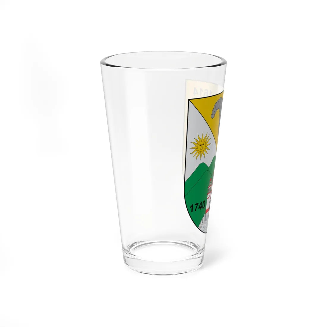 Escudo de Sabanalarga Antioquia (Colombia) (Coat of Arms) Pint Glass 16oz - Go Mug Yourself