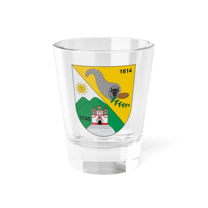 Escudo de Sabanalarga Antioquia (Colombia) (Coat of Arms) Shot Glass 1.5oz 1.5oz - Go Mug Yourself