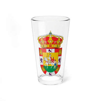 Escudo de Sahagún2 (Spain) (Coat of Arms) Pint Glass 16oz 16oz - Go Mug Yourself