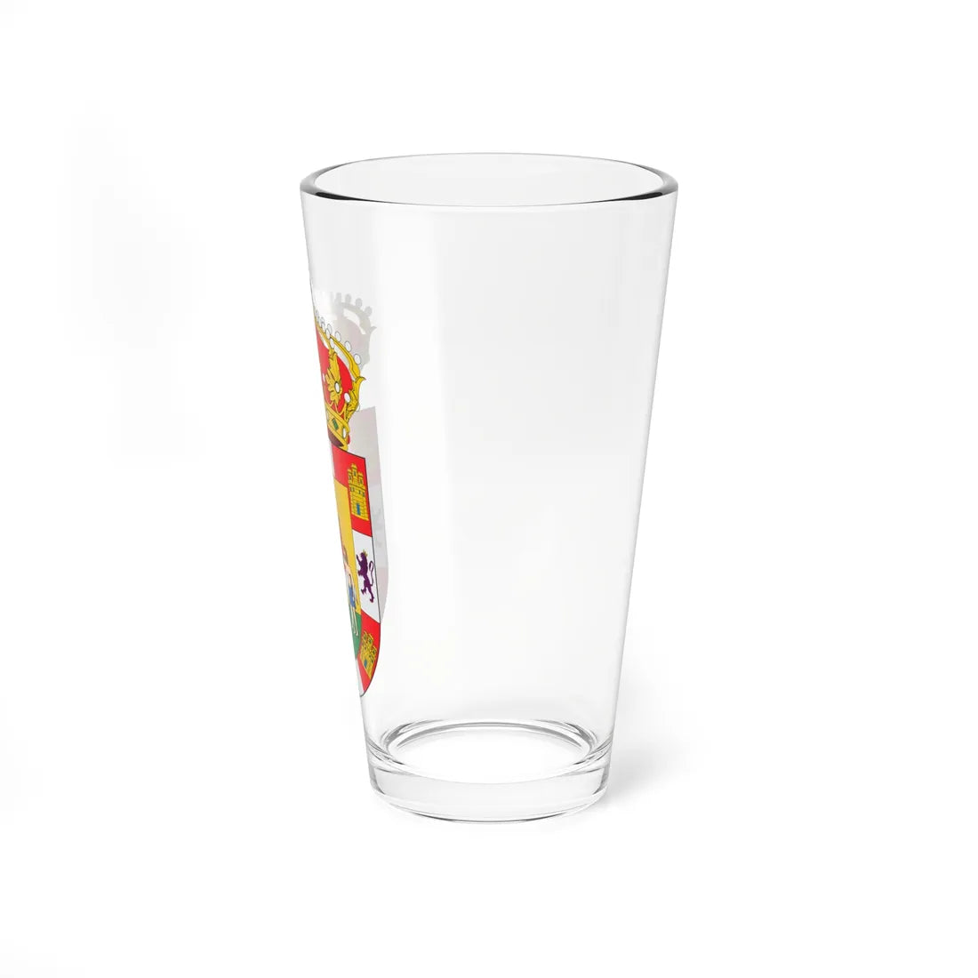 Escudo de Sahagún2 (Spain) (Coat of Arms) Pint Glass 16oz - Go Mug Yourself