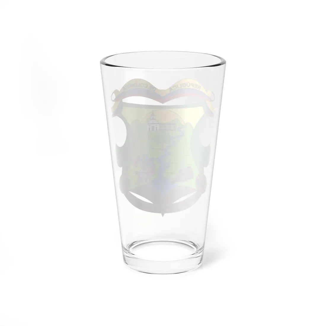 Escudo de Saladoblanco - Huila (Colombia) (Coat of Arms) Pint Glass 16oz - Go Mug Yourself