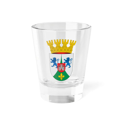 Escudo de Salamanca Chile (Chile) (Coat of Arms) Shot Glass 1.5oz 1.5oz - Go Mug Yourself