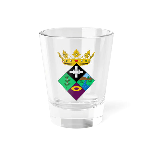 Escudo de Salazar de las Palmas (Colombia) (Coat of Arms) Shot Glass 1.5oz 1.5oz - Go Mug Yourself