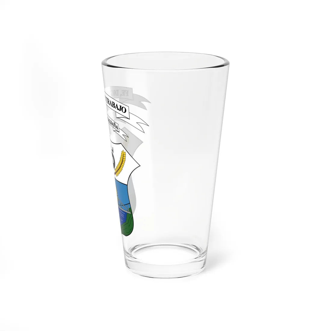 Escudo de Saldaña - Tolima (Colombia) (Coat of Arms) Pint Glass 16oz - Go Mug Yourself