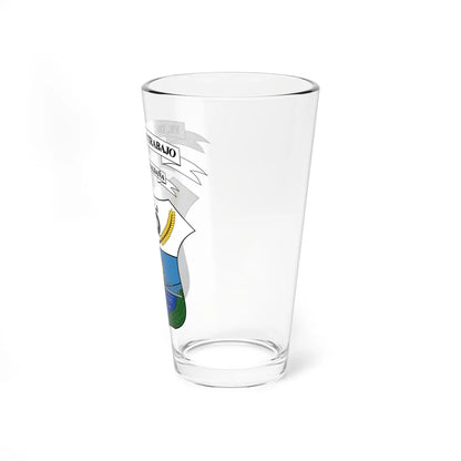 Escudo de Saldaña - Tolima (Colombia) (Coat of Arms) Pint Glass 16oz - Go Mug Yourself