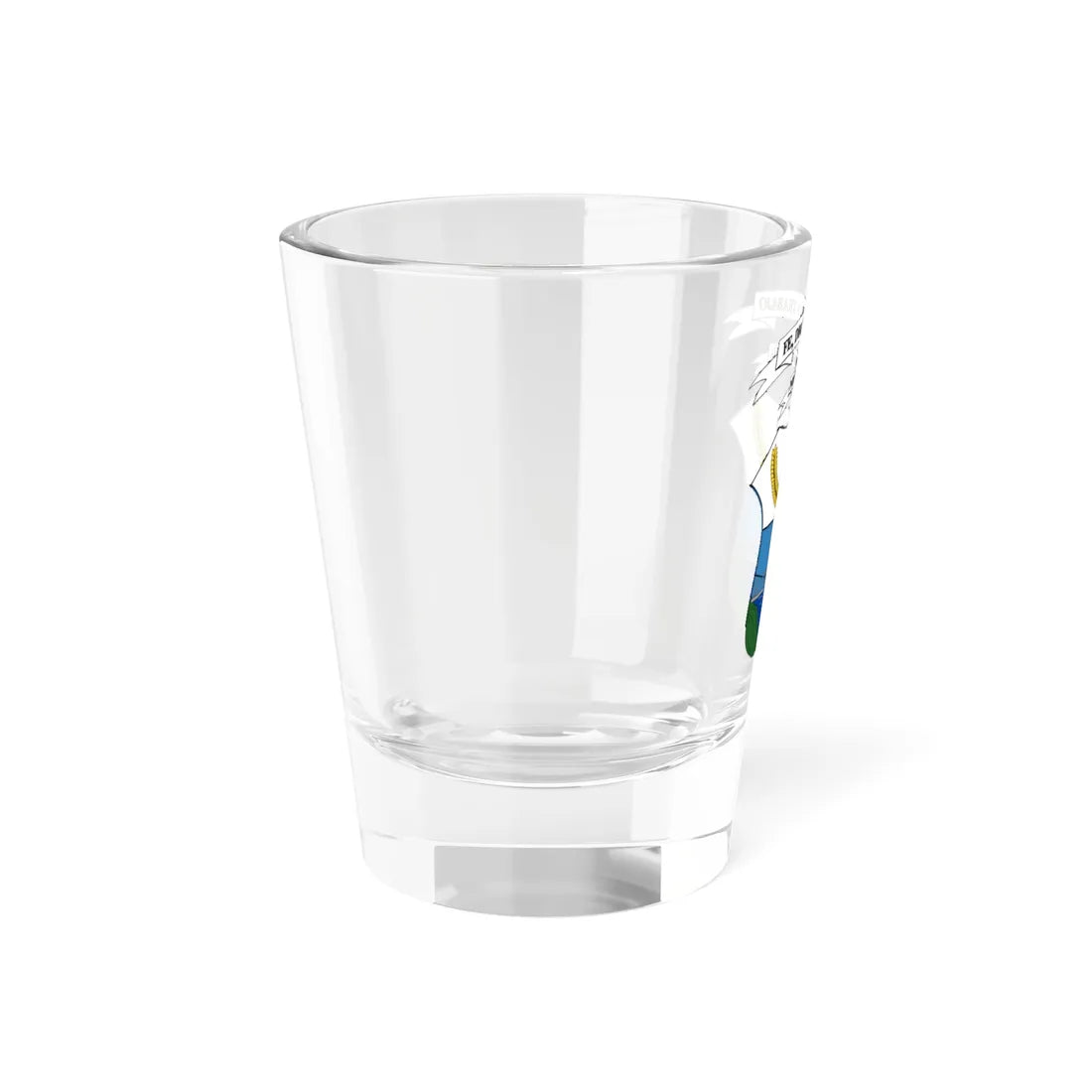 Escudo de Saldaña - Tolima (Colombia) (Coat of Arms) Shot Glass 1.5oz - Go Mug Yourself