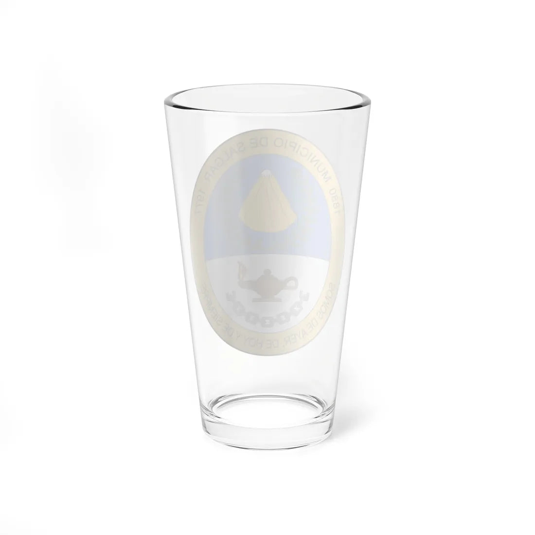 Escudo de Salgar (Colombia) (Coat of Arms) Pint Glass 16oz - Go Mug Yourself