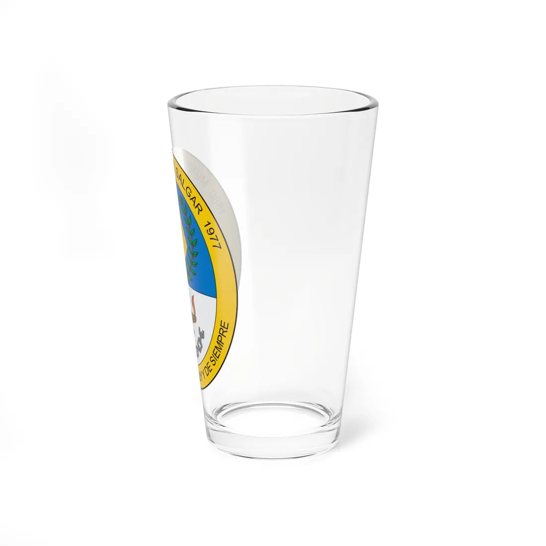 Escudo de Salgar (Colombia) (Coat of Arms) Pint Glass 16oz - Go Mug Yourself