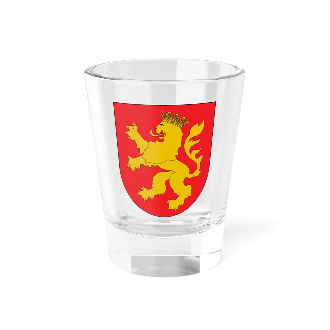 Escudo de Salinas de Oro (Spain) (Coat of Arms) Shot Glass 1.5oz 1.5oz - Go Mug Yourself