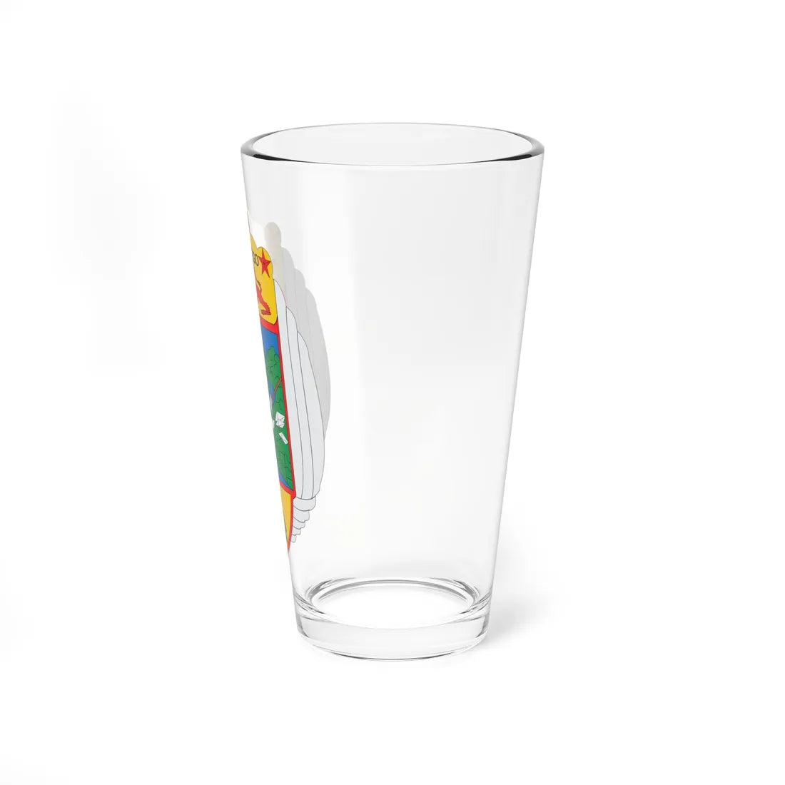 Escudo de Samaniego Nariño (Colombia) (Coat of Arms) Pint Glass 16oz - Go Mug Yourself