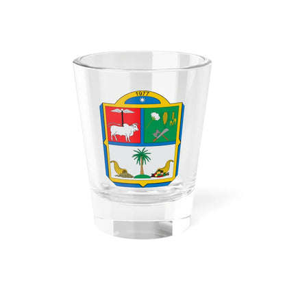 Escudo de San Alberto Cesar (Colombia) (Coat of Arms) Shot Glass 1.5oz 1.5oz - Go Mug Yourself