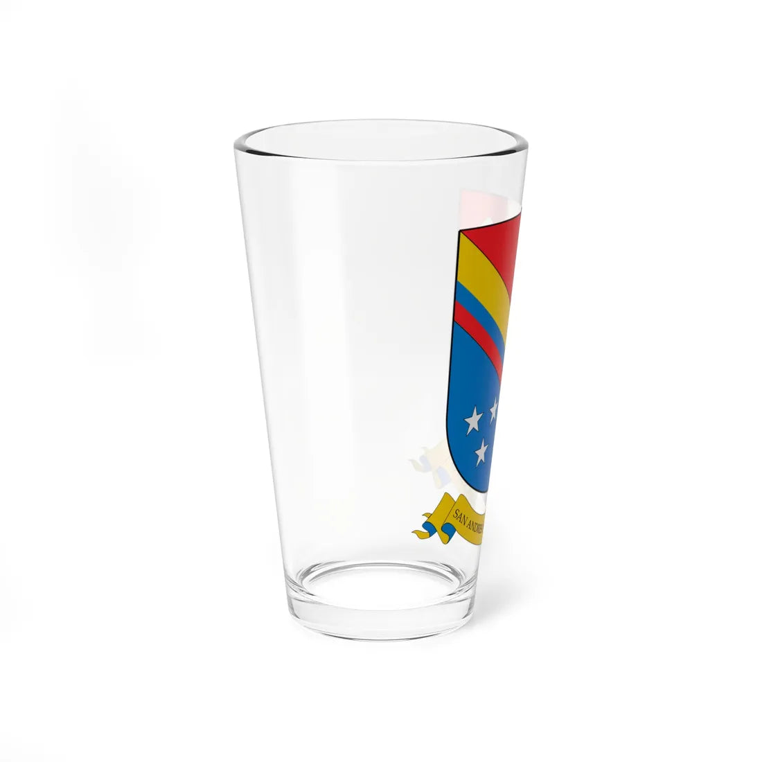 Escudo de San Andrés y Providencia (Colombia) (Coat of Arms) Pint Glass 16oz - Go Mug Yourself