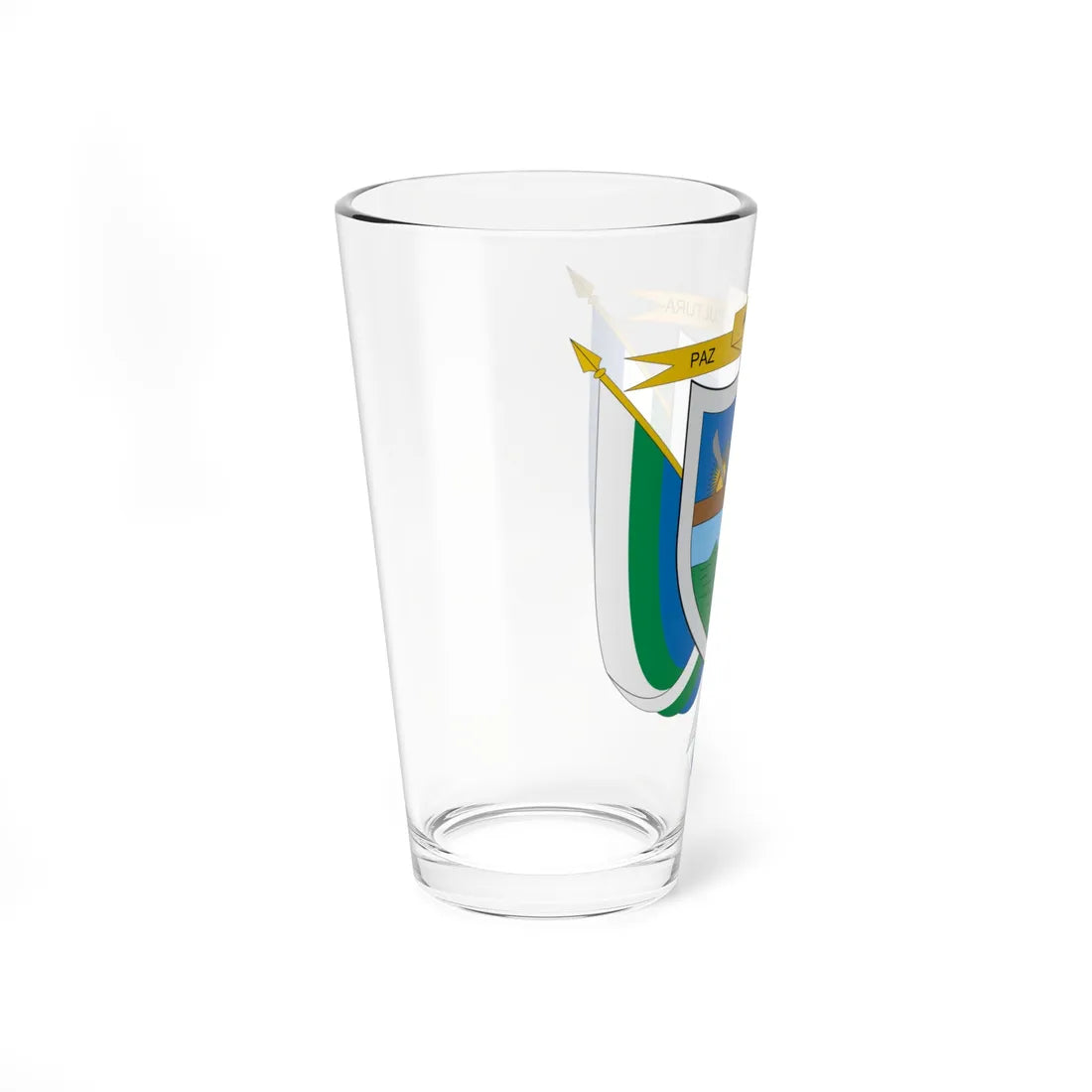 Escudo de San Antero Córdoba (Colombia) (Coat of Arms) Pint Glass 16oz - Go Mug Yourself