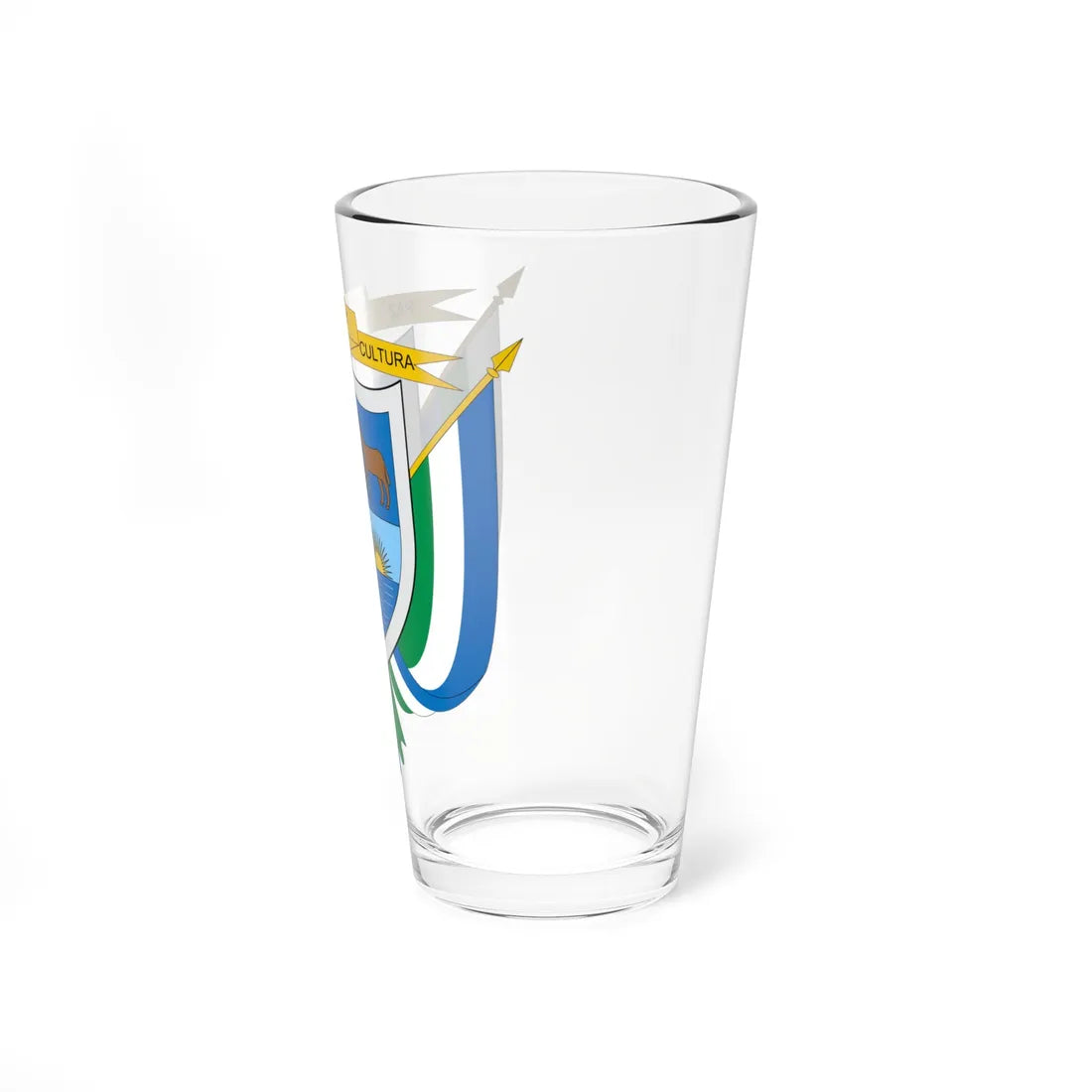 Escudo de San Antero Córdoba (Colombia) (Coat of Arms) Pint Glass 16oz - Go Mug Yourself