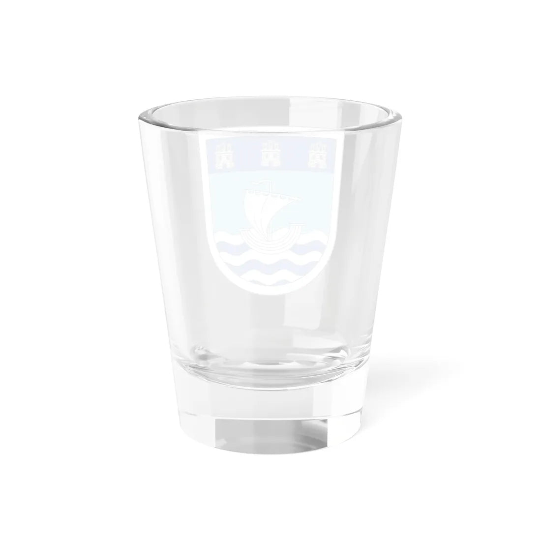 Escudo de San Antonio Chile (Chile) (Coat of Arms) Shot Glass 1.5oz - Go Mug Yourself