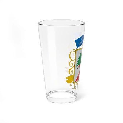 Escudo de San Antonio del Tequendama (Colombia) (Coat of Arms) Pint Glass 16oz - Go Mug Yourself