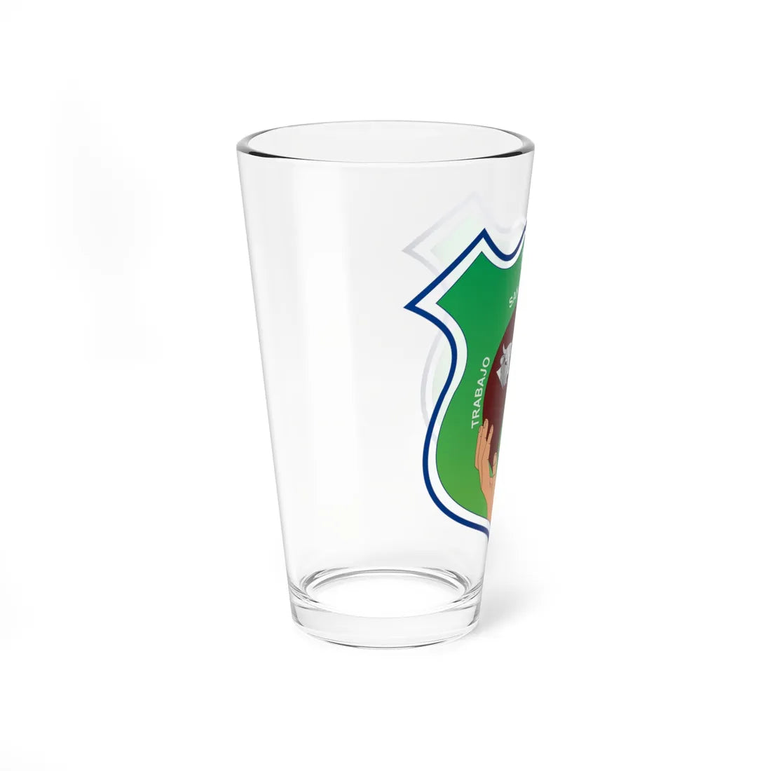 Escudo de San Antonio - Tolima (Colombia) (Coat of Arms) Pint Glass 16oz - Go Mug Yourself