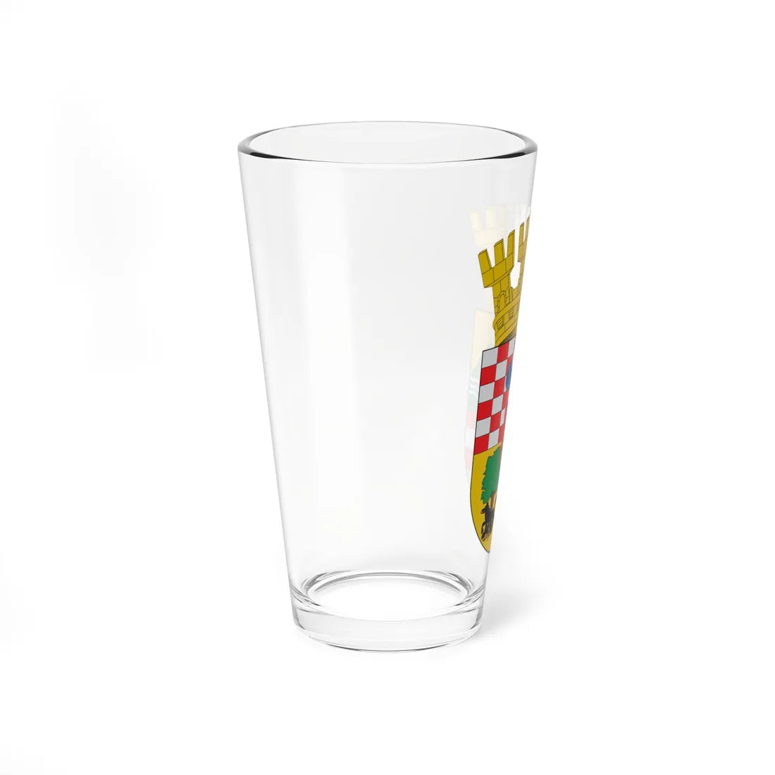 Escudo de San Bernardo Chile (Chile) (Coat of Arms) Pint Glass 16oz - Go Mug Yourself